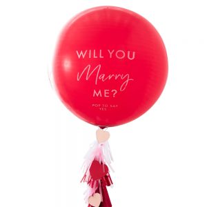 Will You Marry Me Latexballong -