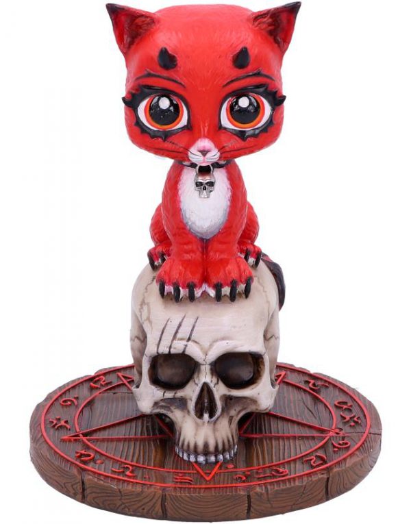James Ryman Devil Kitty - Kattfigur med Dödskalle 16 cm -
