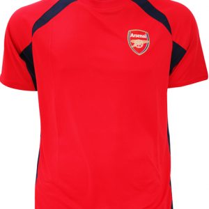 Röd Licensierad Arsenal T-Shirt Unisex -
