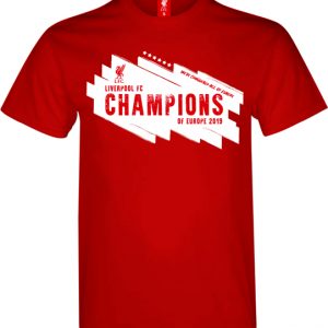 Röd Licensierad Liverpool T-Shirt Unisex -