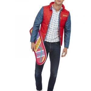 Licensierad Back to the Future Marty McFly Dräkt till Man -