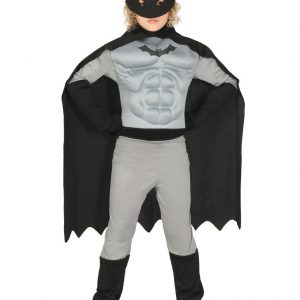 Batman Inspirerad Dräkt för Barn -