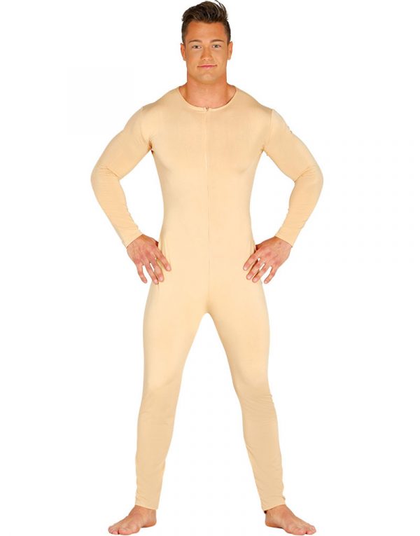 Hudfärgad Jumpsuit/Bodysuit till Man -