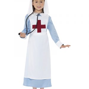 Sjuksköterska från Första Världskriget Barndräkt -