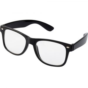 Wayfarer Glasögon med Klart Glas - Kostymglasögon -