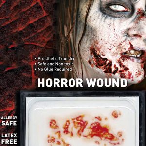 Dead Flesh Horror FX Sår Specialeffekt Fri från Latex -