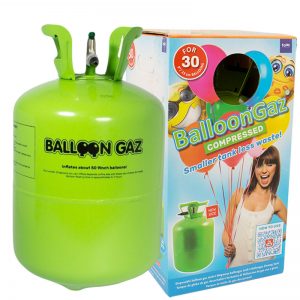 Helium På Tub Mellan till 30 Ballonger -