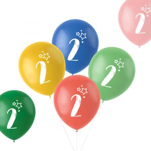 2-års Latexballonger - FOLAT
