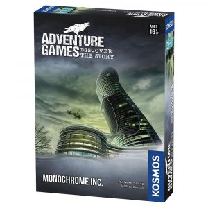 Adventure Games Monochrome Inc Spel - BRÄDSPEL
