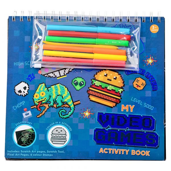 Aktivitetsbok Video Games - Hisabjoker