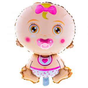 Baby Girl Folieballong - FUNNY FASHION