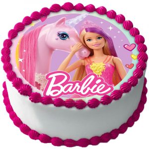 Barbie Tårtbild E - DEKORA