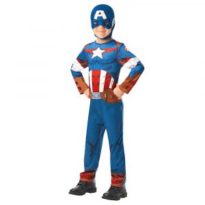 Captain America Maskeraddräkt Barn - RUBIES