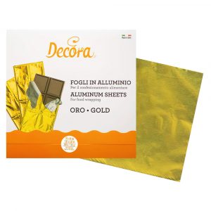 Chokladfolie Guld 150-pack - DECORA