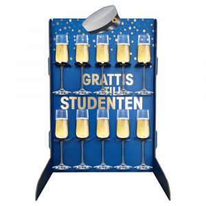 Drinkställ Grattis Till Studenten - DESIGN HOUSE