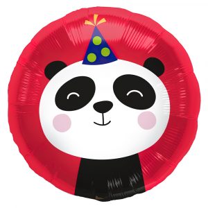 Folieballong Rund Panda - FOLAT