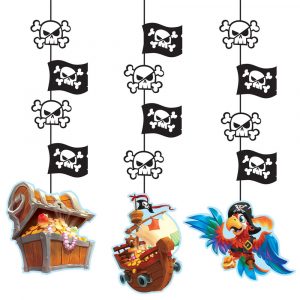 Hängande Dekorationer Pirate Treasure - CREATIVE PARTY