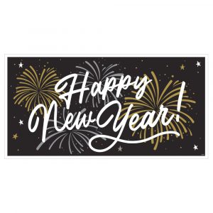 Happy New Year Banner - AMSCAN