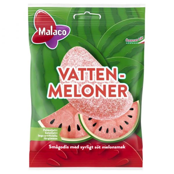 Malaco Vattenmeloner - SAM GROSSIST