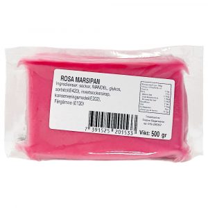 Marsipan Rosa 500 gram - ÖREBRO BAGERIVAROR