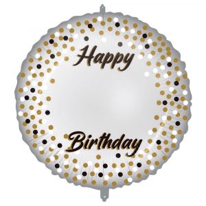 Milestone Happy Birthday Folieballong med Siffror - PROCOS