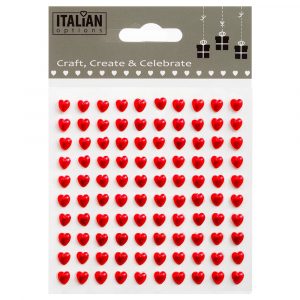 Små Hjärtan Pärl Klistermärken - ITALIAN OPTIONS