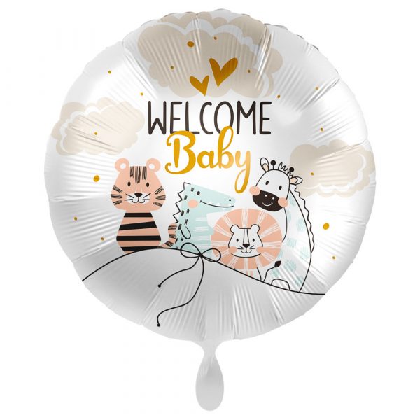 Welcome Baby Ballong Little Friends - PREMIOLOON