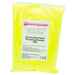 UV Neon Pulver Gul 1 kg - GLOWHOUSE