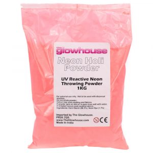 UV Neon Pulver Röd 1 kg - GLOWHOUSE