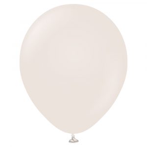 Beige Stora Standard Latexballonger White Sand - INCLUDERA