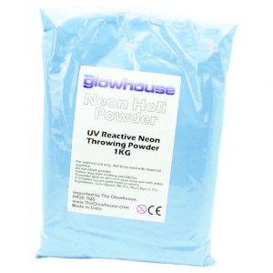 UV Neon Pulver Blå 1 kg - GLOWHOUSE