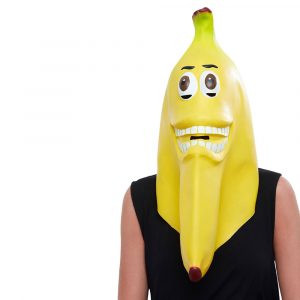 Banan Latexmask - Smiffys