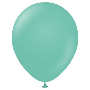 Gröna Latexballonger Sea Green - INCLUDERA