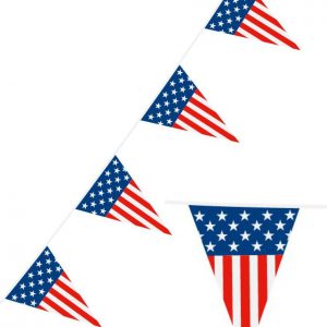 Amerikansk Flagga Vimpelbanner på 10 Meter -