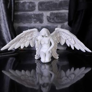 Angel's Offering - Knäböjande Ängelfigur 38 cm -