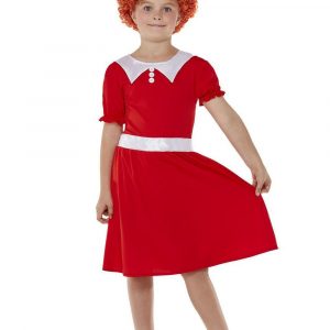 Annie Inspirerad Utklädnad för Barn -