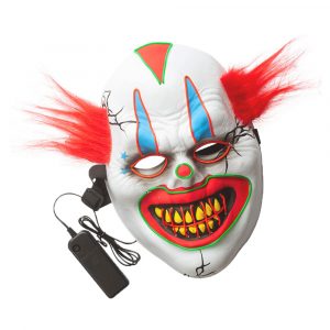 Blinkande Clownmask LED - Hisabjoker