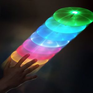 Frisbee med LED Lampa -