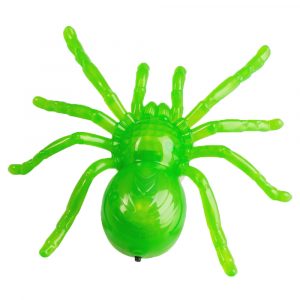 Grön Spindel LED Fönsterdekoration - Hisabjoker