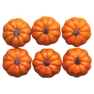 Halloween Pumpor Orange 6-pack - Hisabjoker