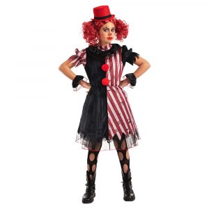 Läskig Clownklänning Barn - CARNIVAL TOYS